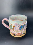MEDIUM turtle / whale shark mug 6