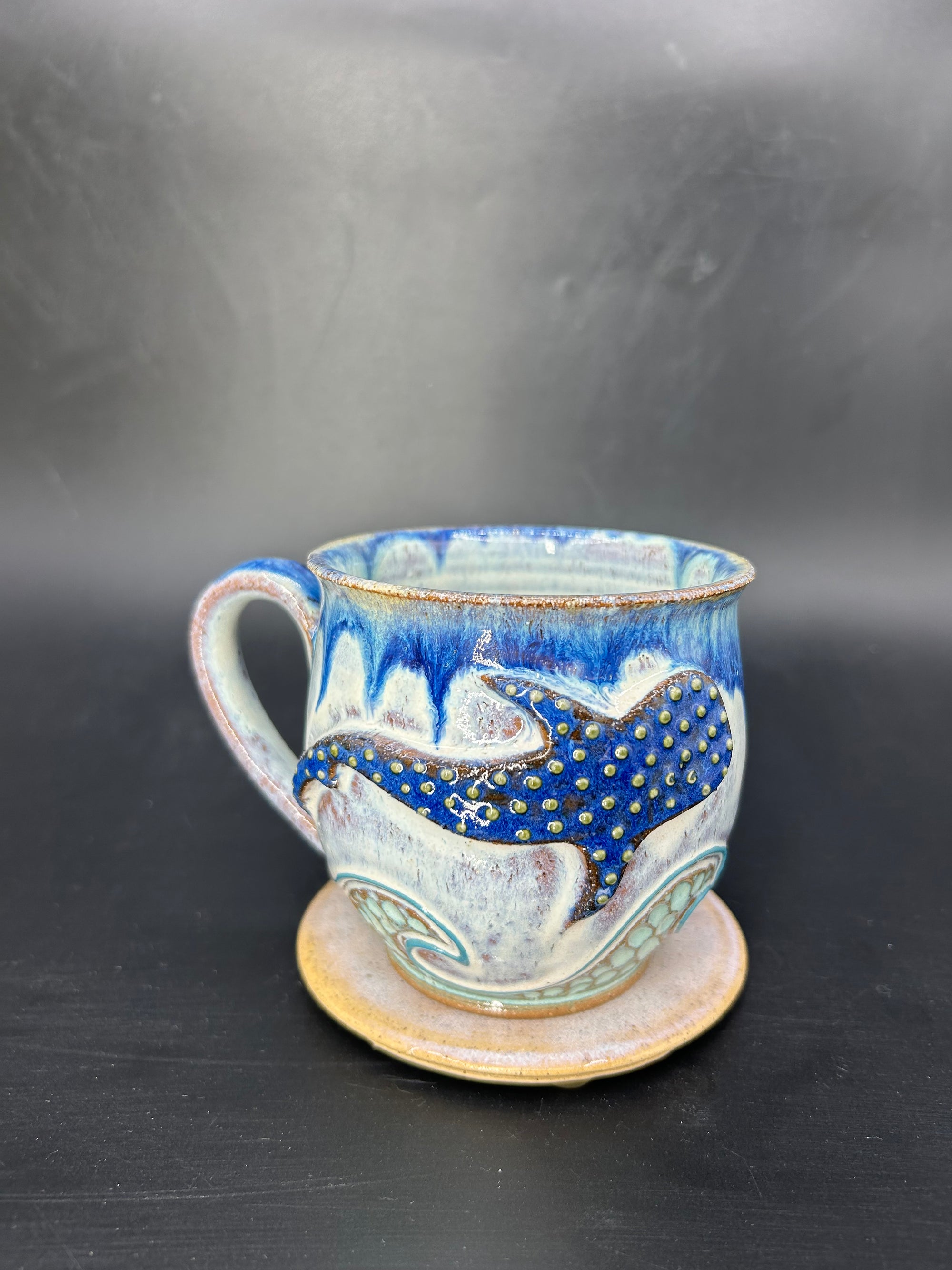 MEDIUM whale shark mug 6