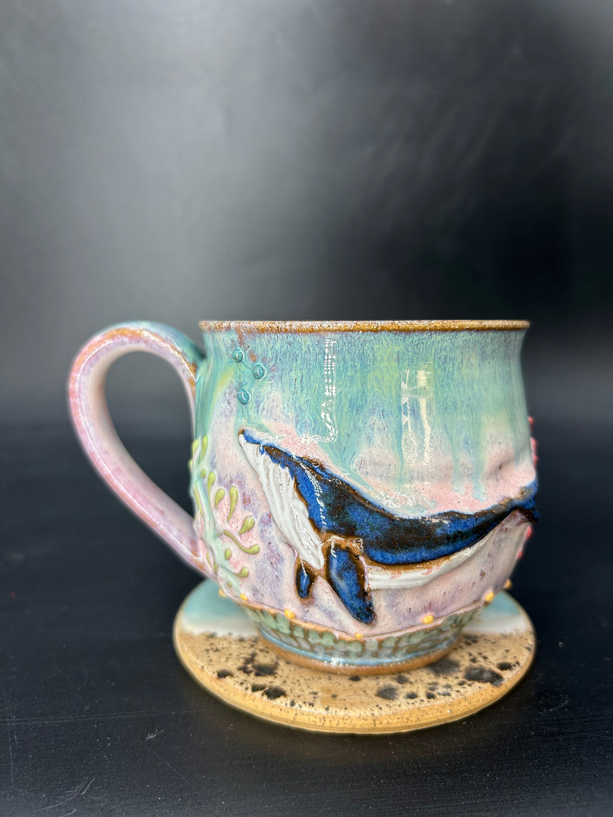 MEDIUM whale mug 10