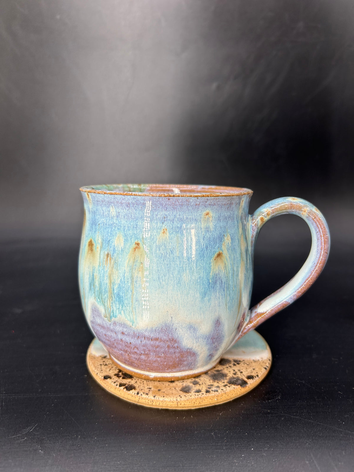 MEDIUM hibiscus flower mug 2