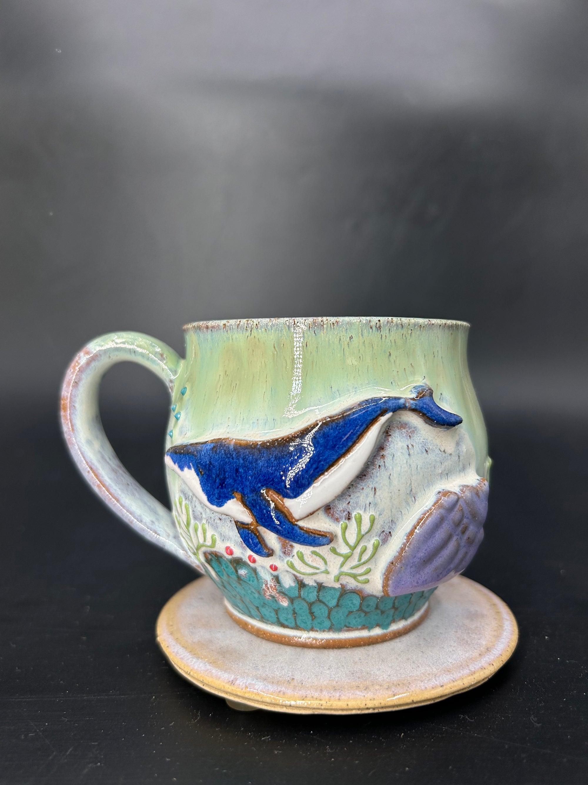 SMALL whale mug 19