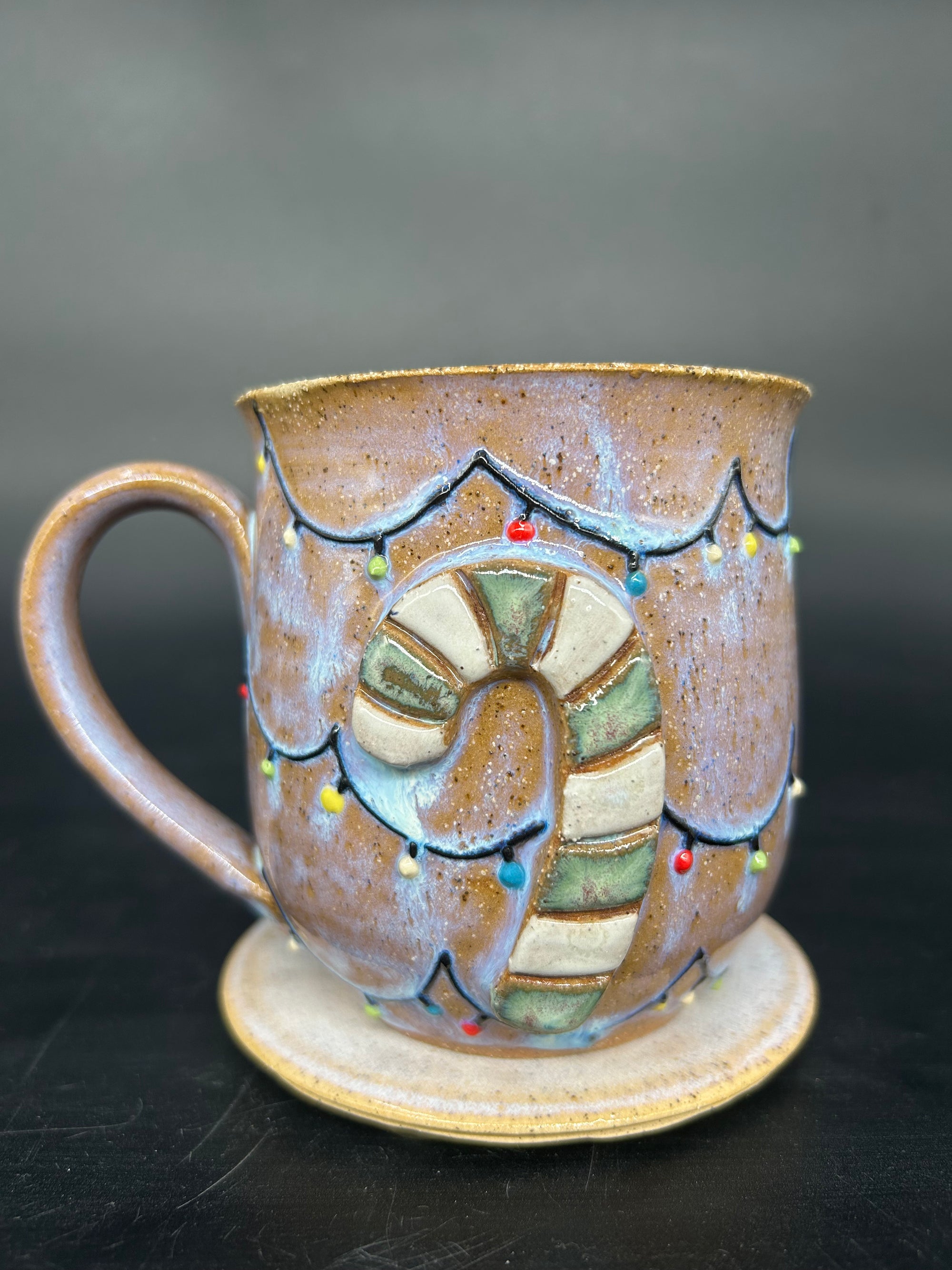 MEDIUM candy cane mug 7
