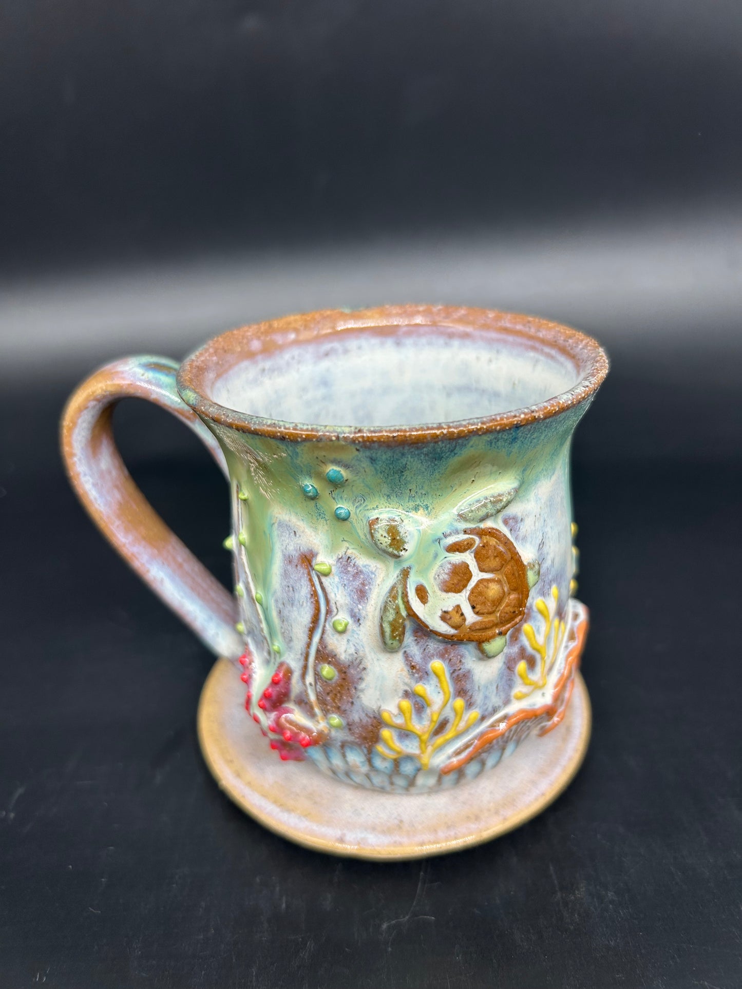SMALL turtle mug