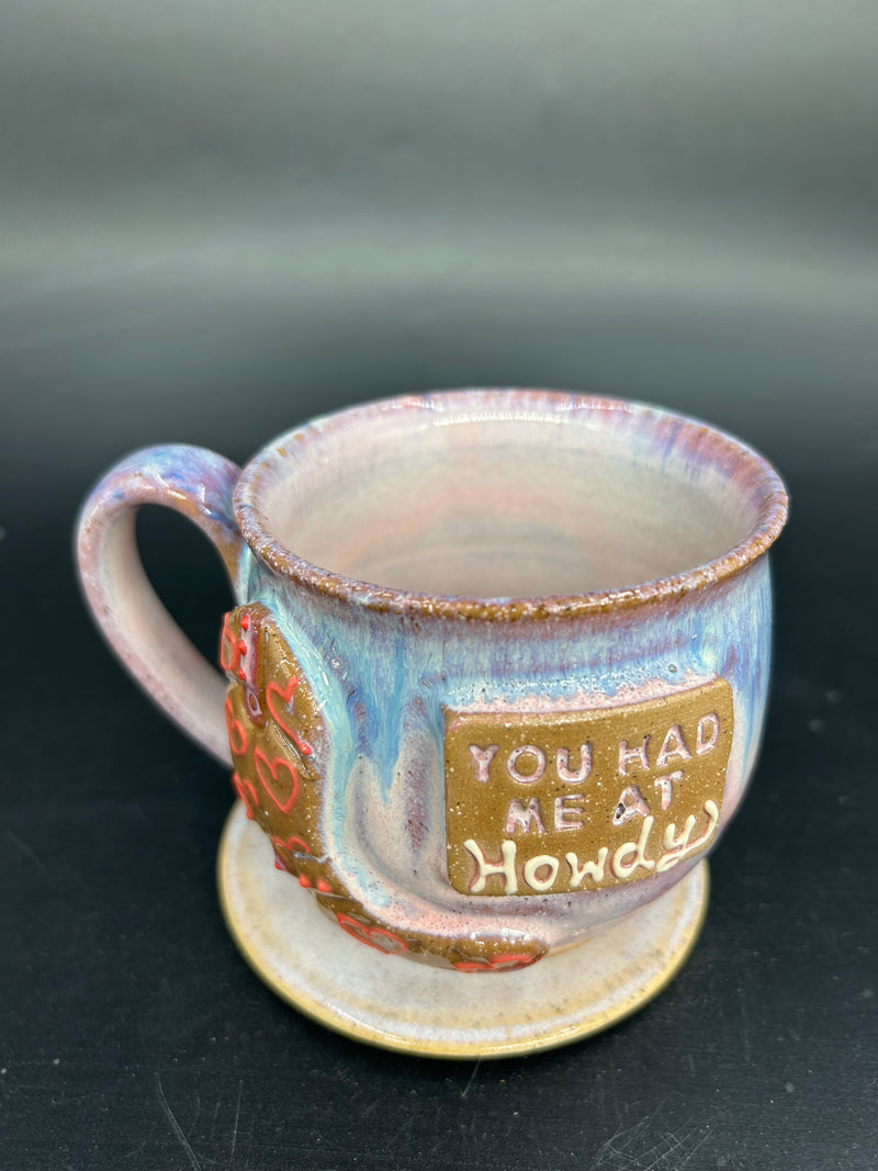 MEDIUM country cowgirl boot mug 1