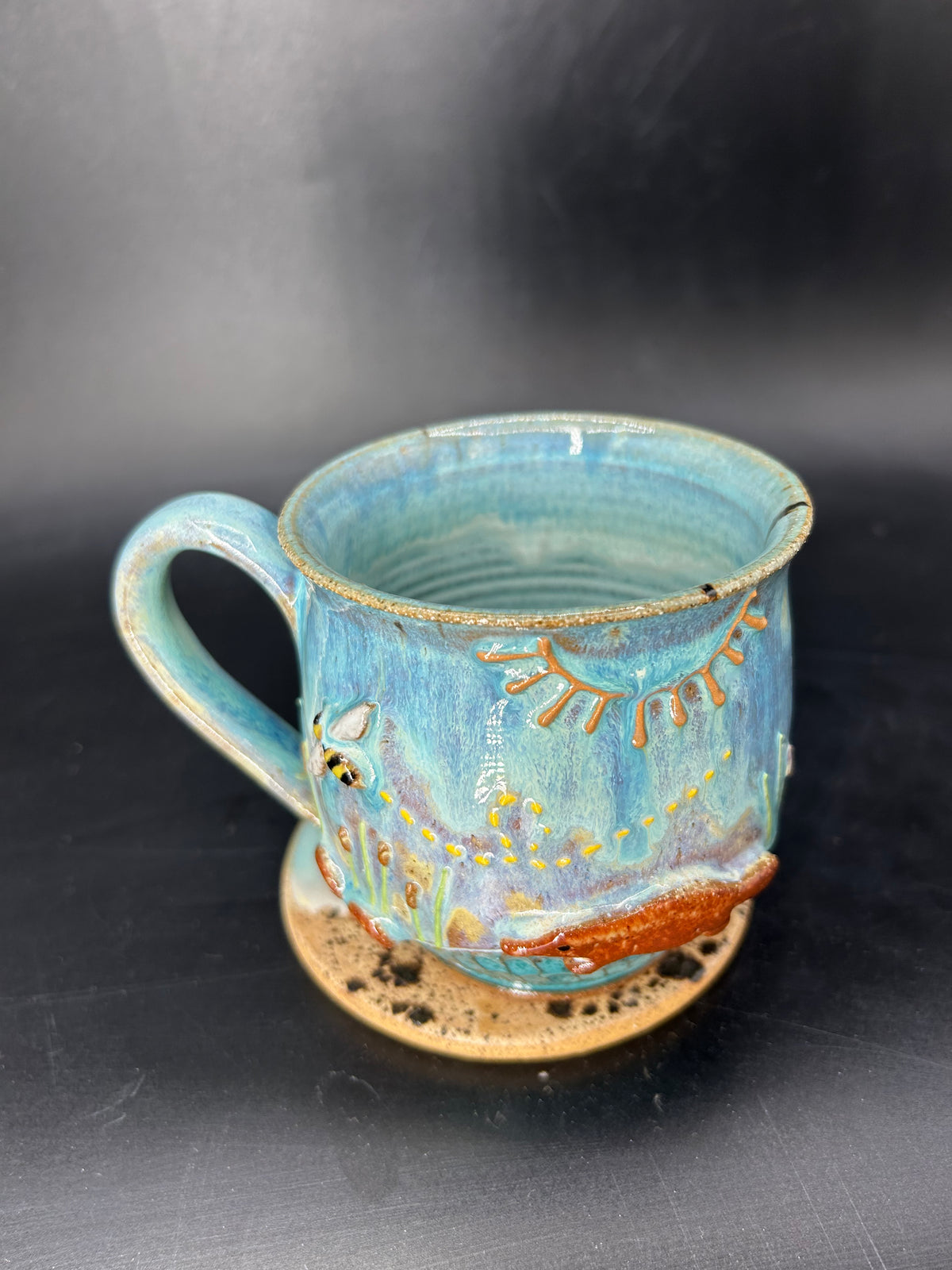 MEDIUM Australian platypus/ bee mug 3