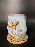 MEDIUM - Whale Shark / Leopard Shark Mug 001