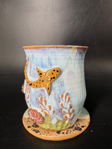MEDIUM - Whale Shark / Leopard Shark Mug 001