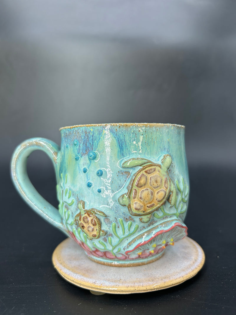 MEDIUM turtle mug 15