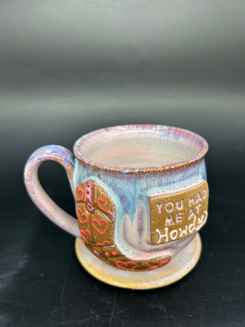 MEDIUM country cowgirl boot mug