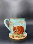 MEDIUM Australian wombat / gumnut mug 4