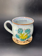 MEDIUM hibiscus flower mug 4