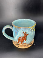 MEDIUM Australian kangaroo mug 14