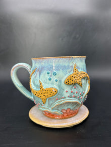 MEDIUM leopard shark mug 5