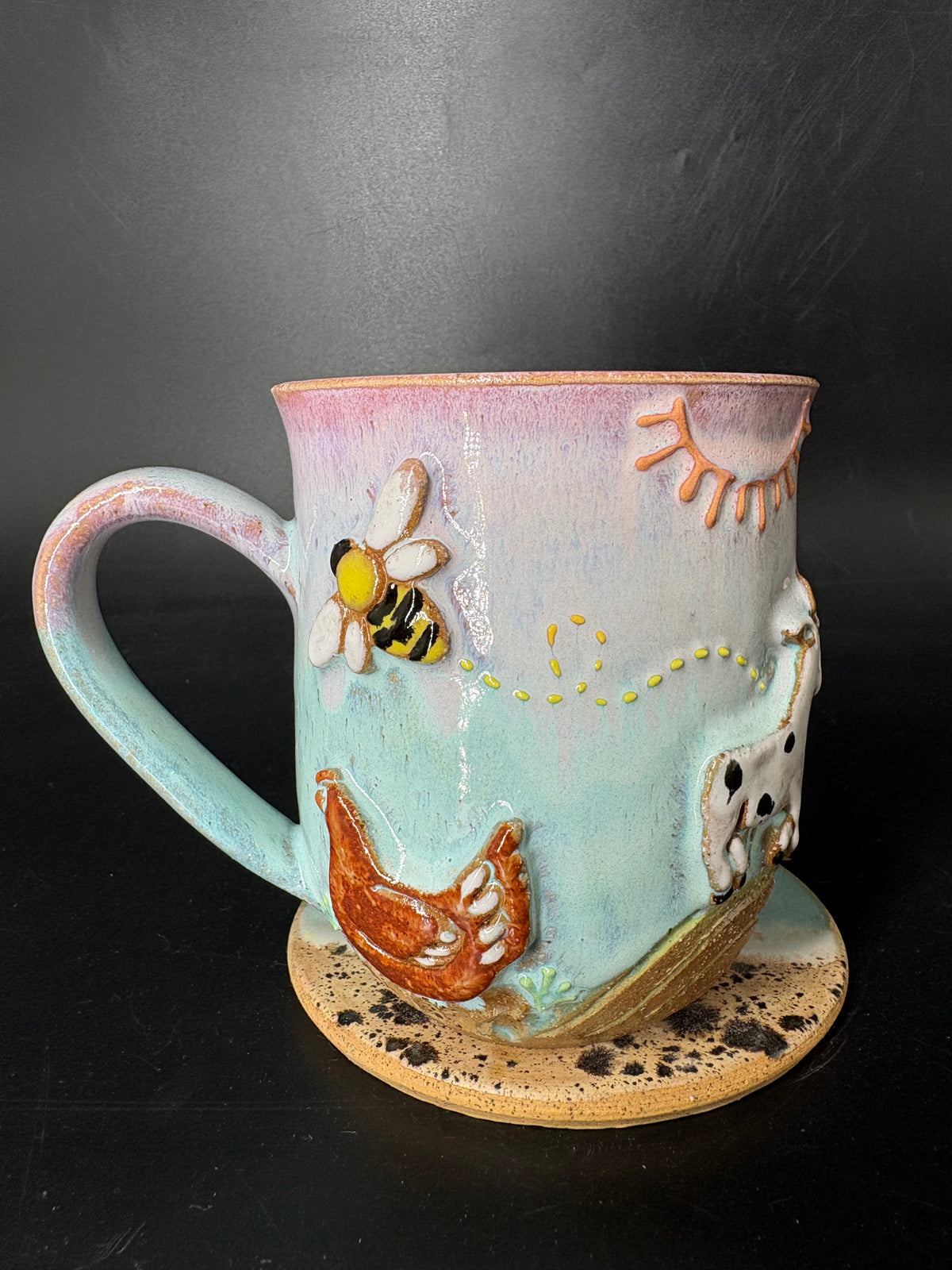 MEDIUM - Farm Animal Mug Candy