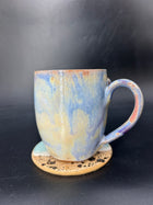 MEDIUM bee / mushroom mug 4