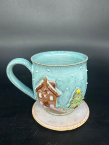 MEDIUM Christmas House / Tree Mug 1