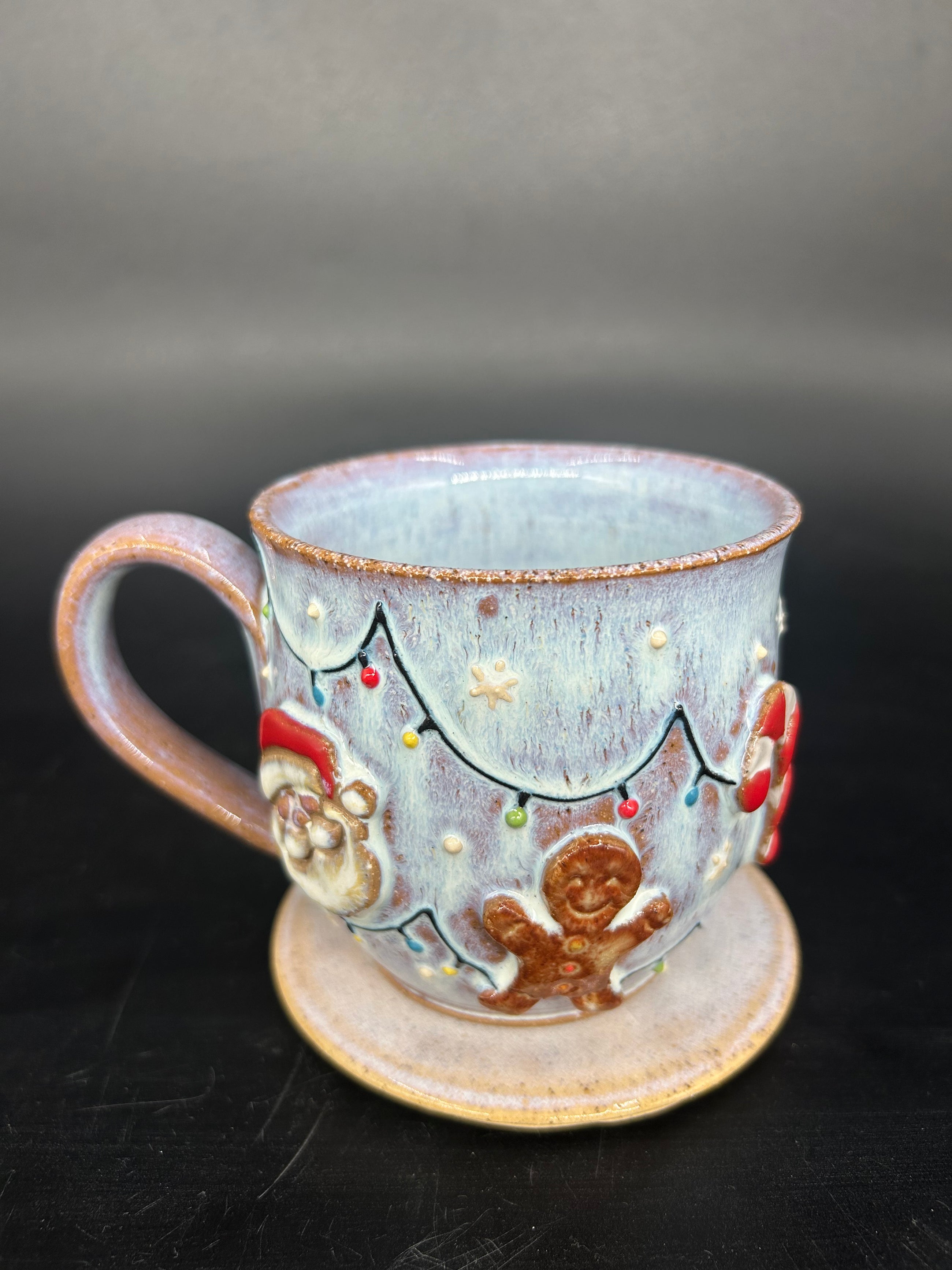 MEDIUM quirky Christmas mug 6