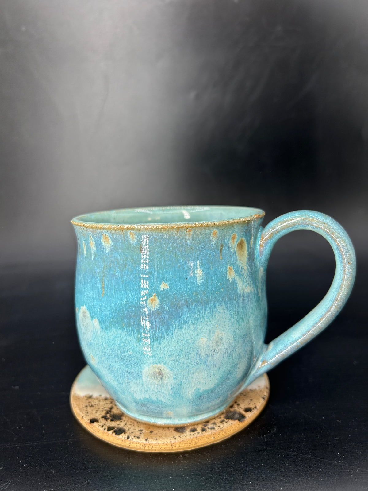 MEDIUM Australian kangaroo / flower mug 12