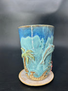 MEDIUM Dolphin STRAW TUMBLER