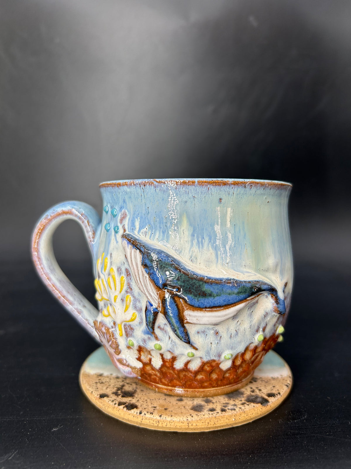 MEDIUM whale mug 7