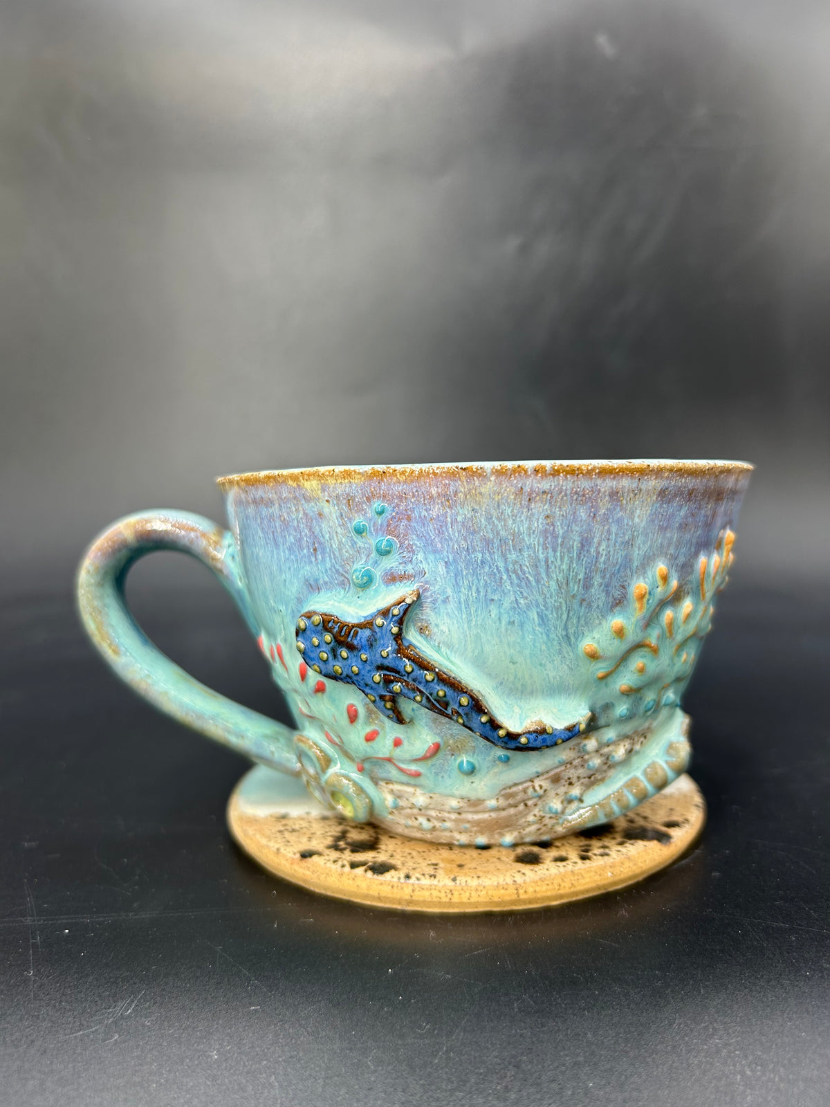 SMALL whale shark coffee cup
