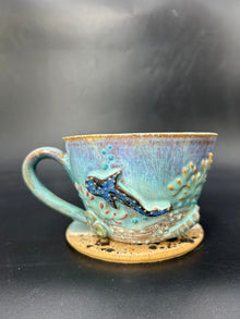 SMALL whale shark coffee cup