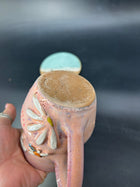 IMPERFECT- bee / daisy flower mug