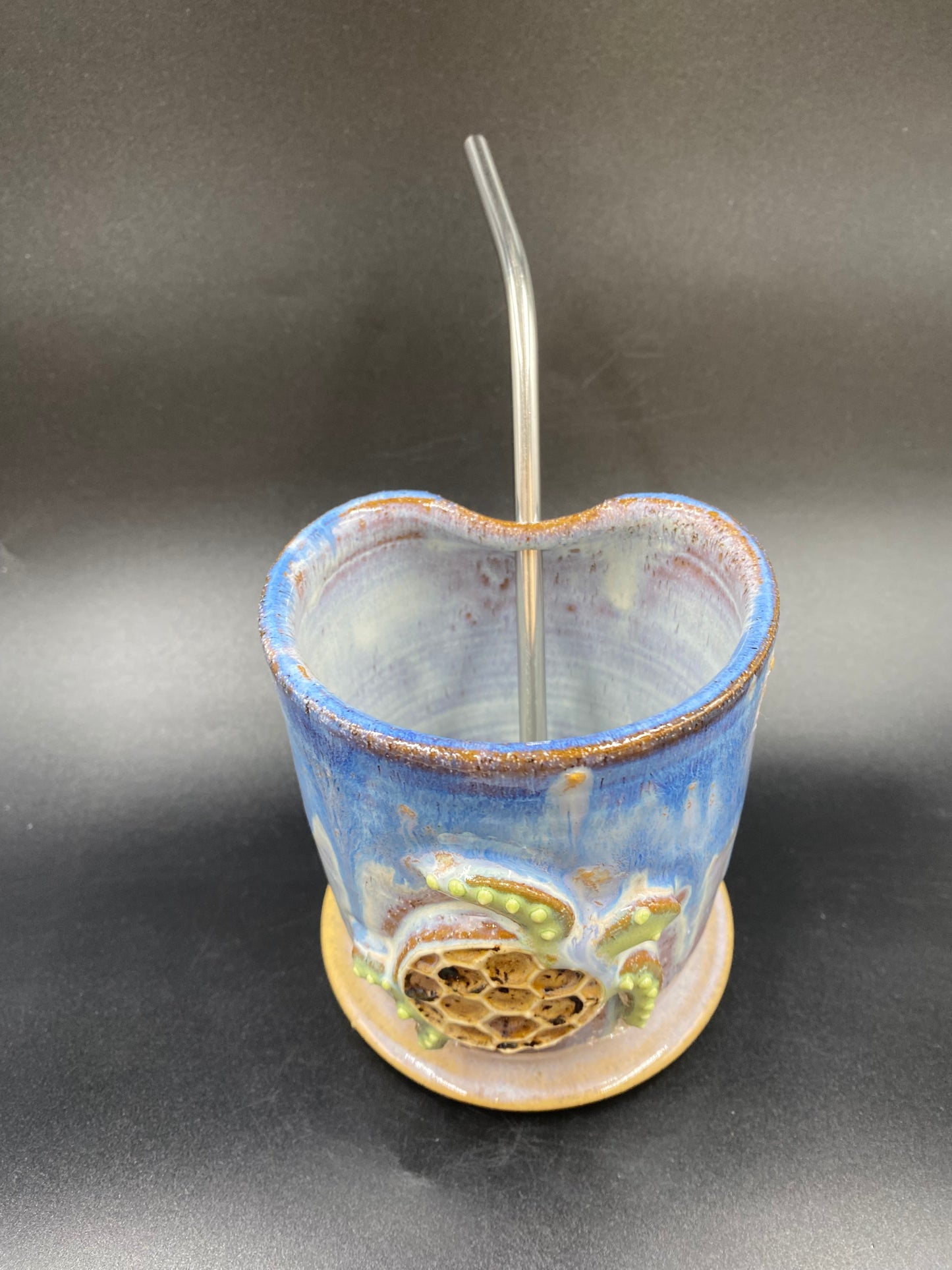 MEDIUM Turtle Straw Tumbler 8