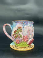 PRE ORDER - Turtle Coral Mug MADE TO ORDER