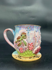 PRE ORDER - Turtle Coral Mug MADE TO ORDER