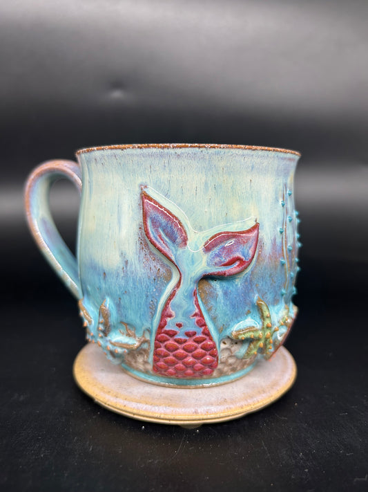 MEDIUM Mermaid tail mug 5