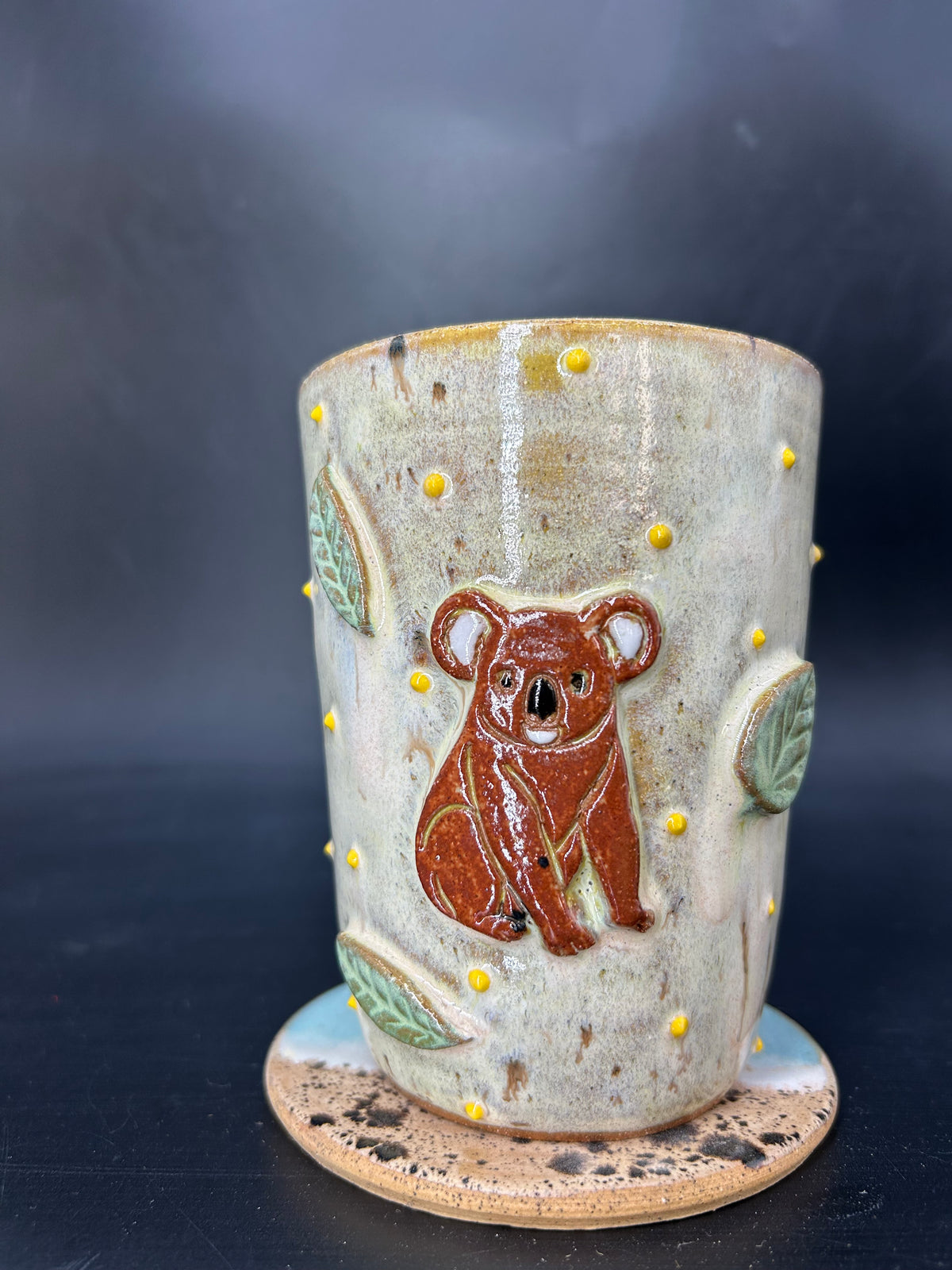 MEDIUM Australian koala STRAW TUMBLER 5