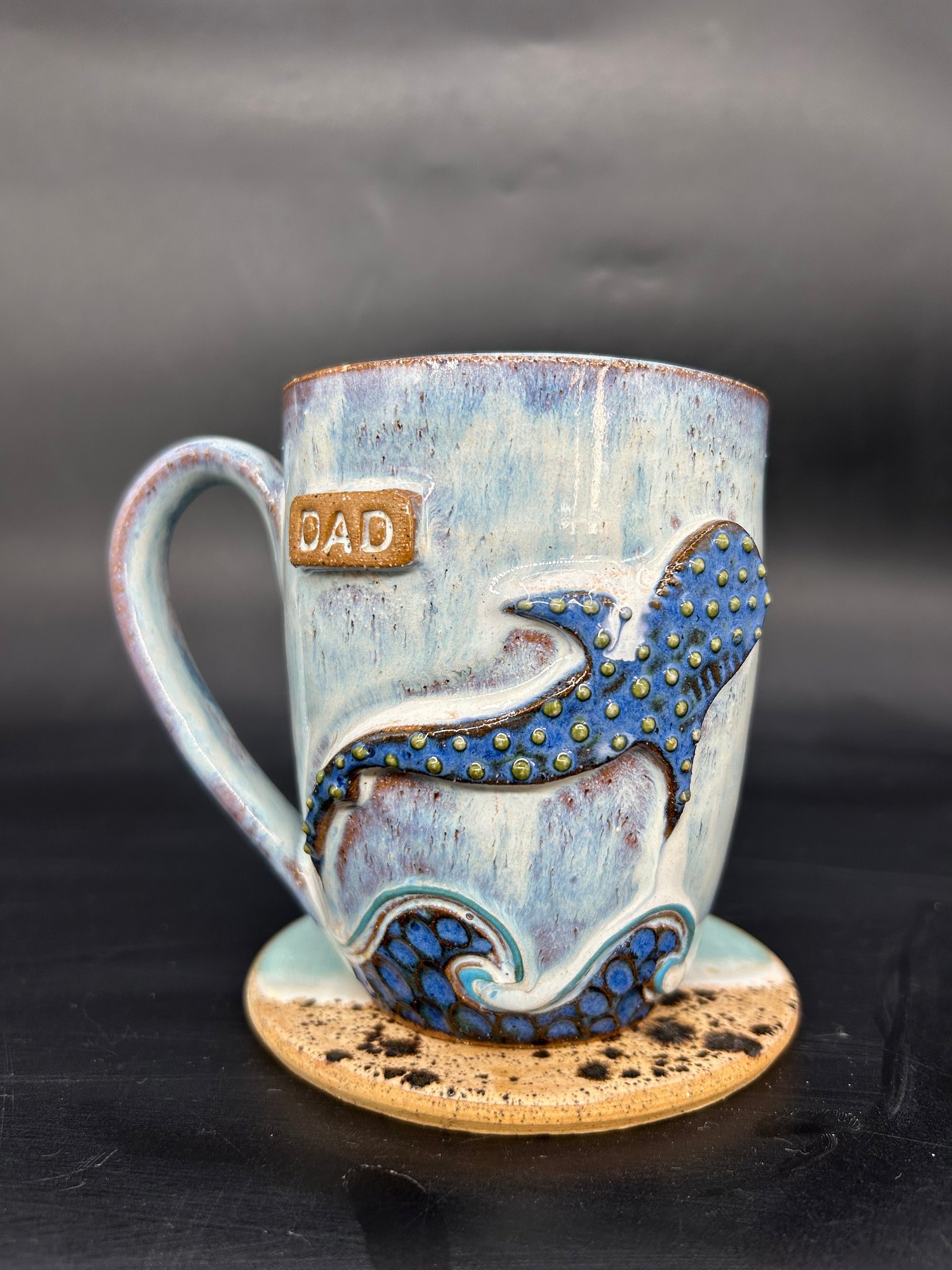 MEDIUM whale shark - dad mug