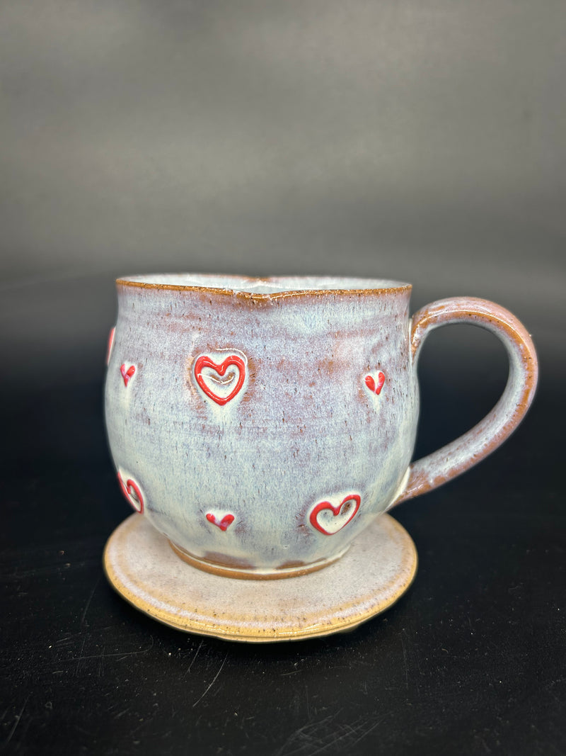 MEDIUM Heart shape mug 1