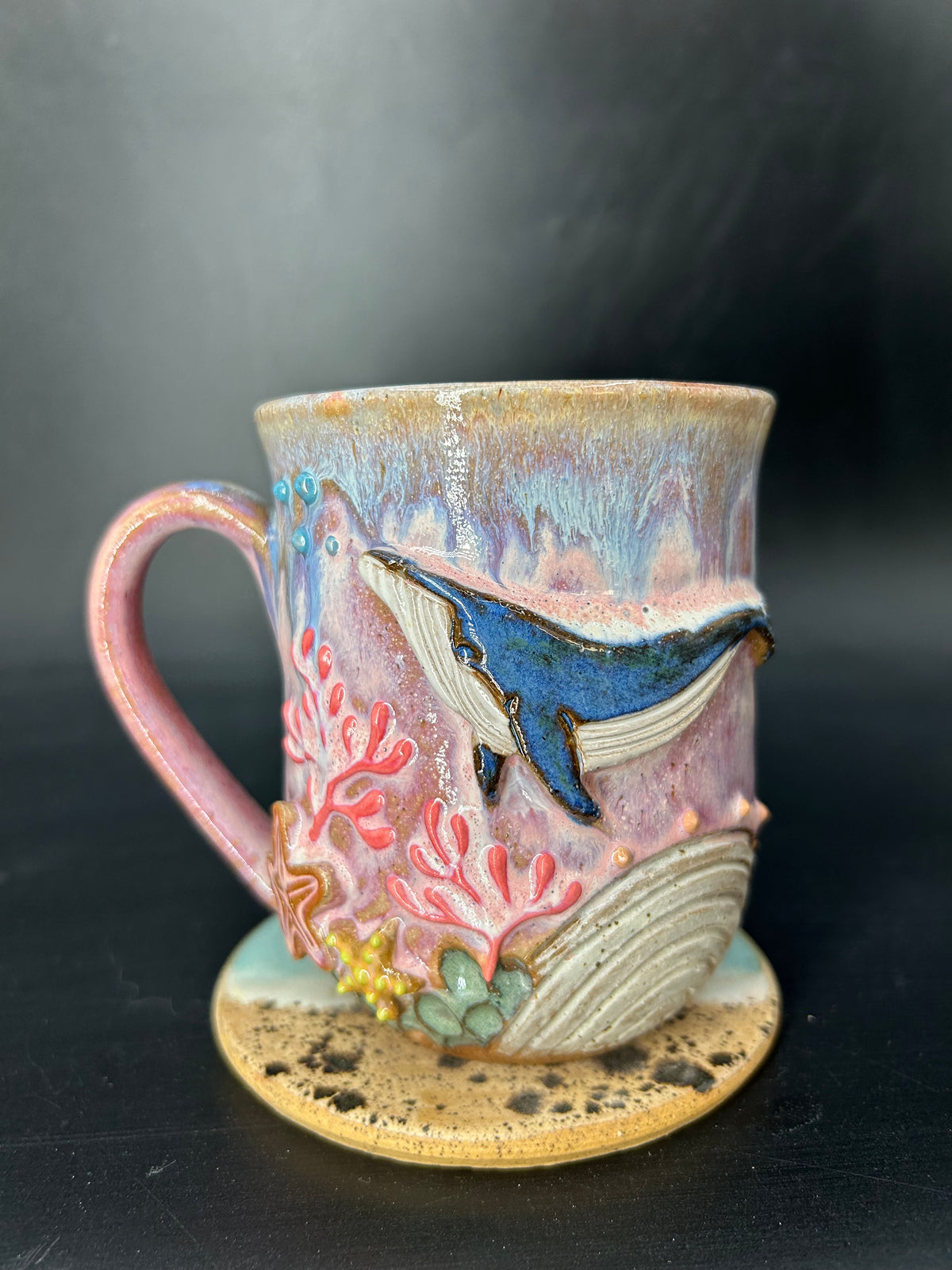 MEDIUM whale mug 14