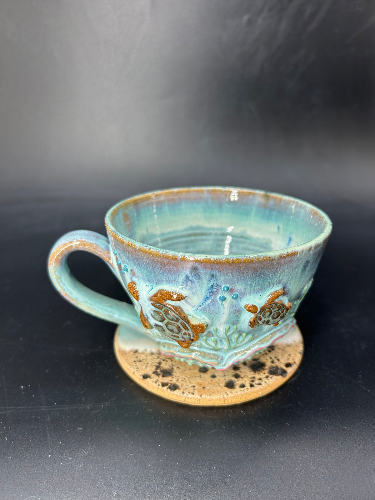 SMALL turtle cup 9