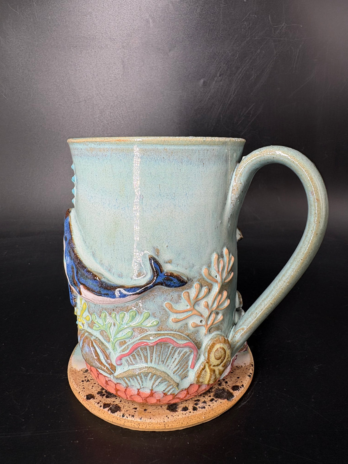 LARGE - Whale Wrap Around Mug