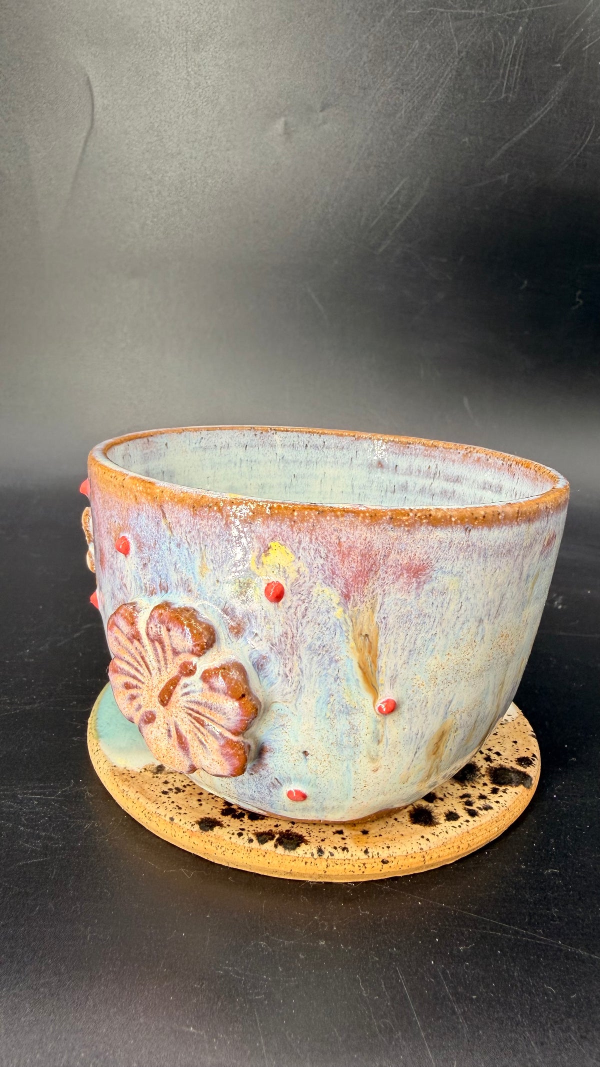 Small - Bee / Hibiscus Coffee Cup