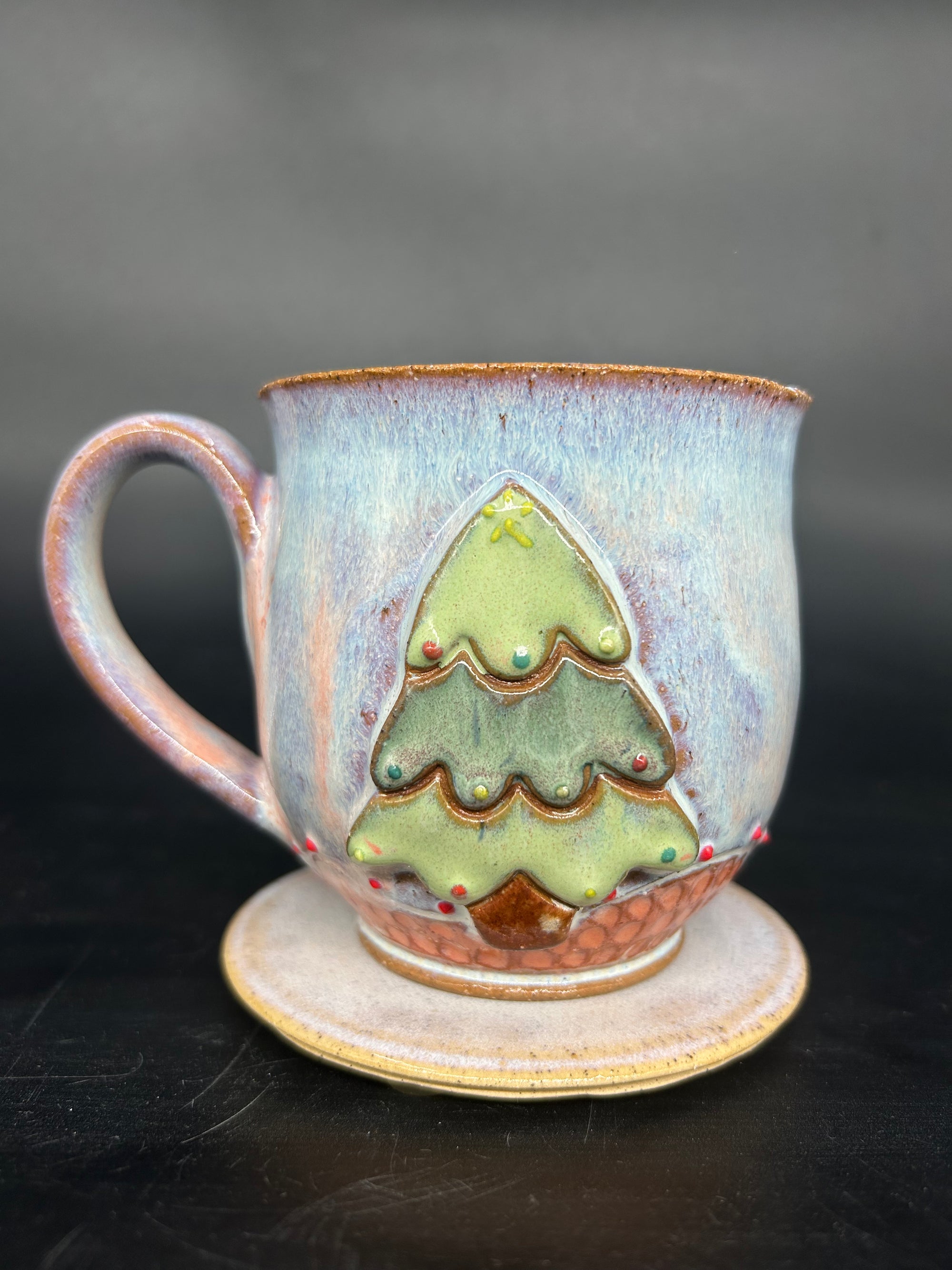 MEDIUM Christmas tree mug 7