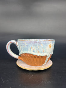 SMALL Blue drip coffee mug 5 - seconds