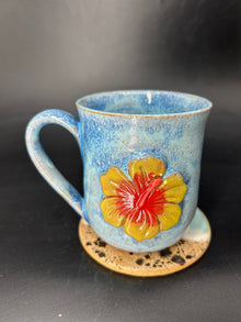 MEDIUM hibiscus mug 9