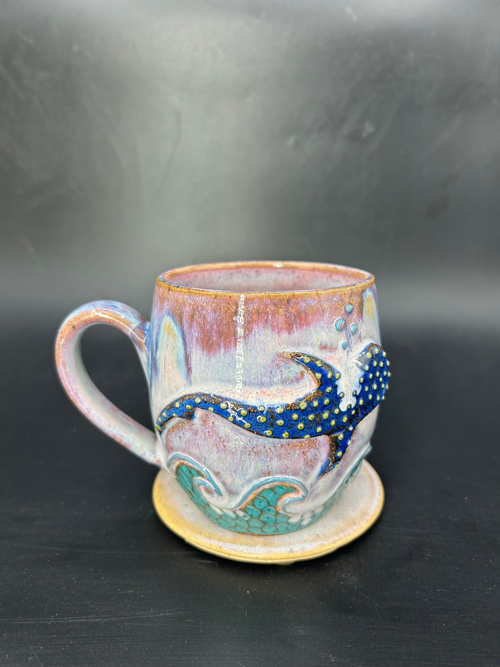 MEDIUM whale shark mug 12