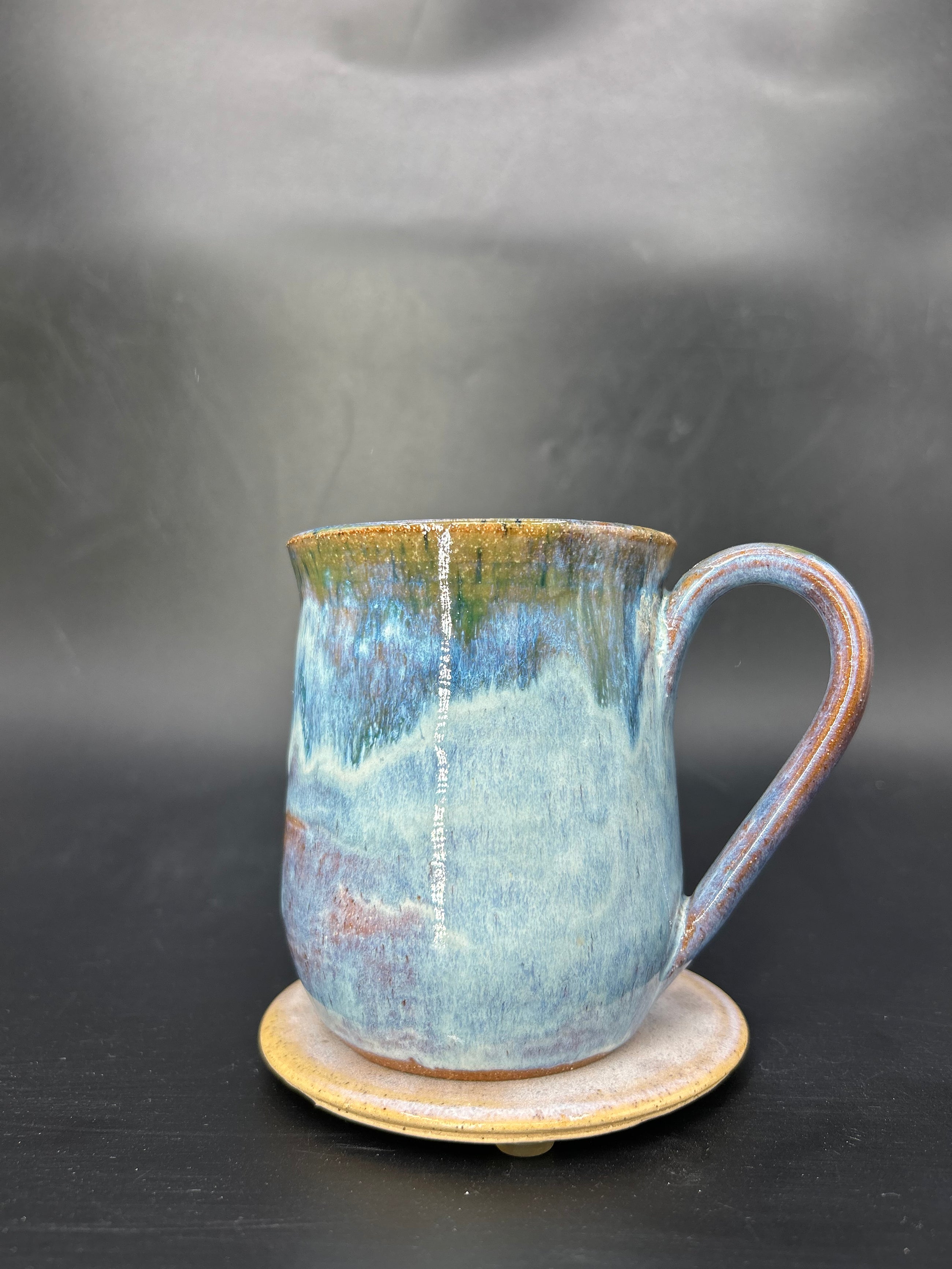 MEDIUM Moon Moth / mushroom mug 3