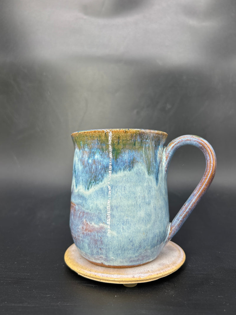 MEDIUM Moon Moth / mushroom mug 3