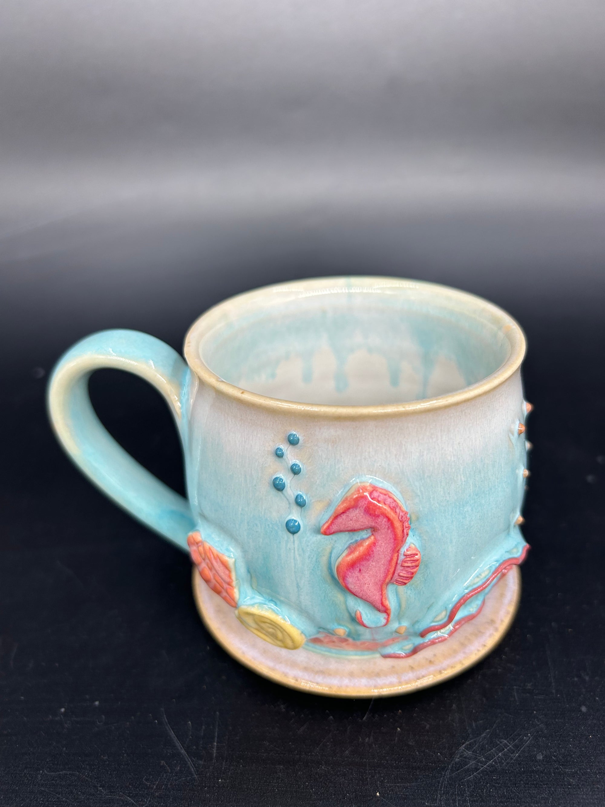 MEDIUM seahorse mug 1