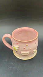 PRE ORDER MUG BEE / HEARTS - MADE TO ORDER
