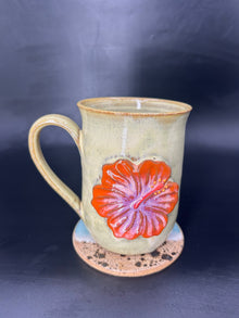LARGE hibiscus mug 28