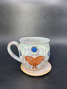 MEDIUM moon / moth mug 14