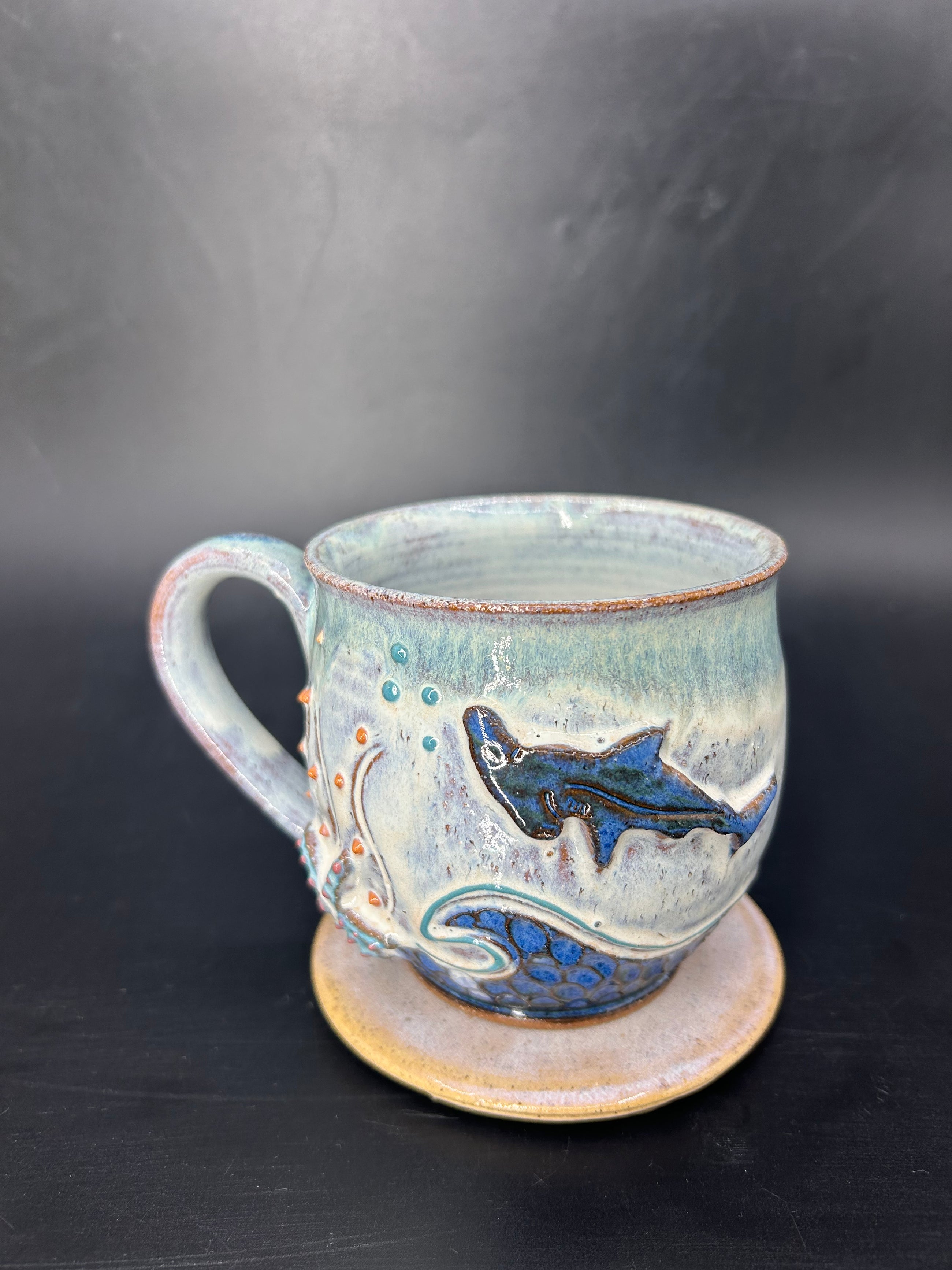 MEDIUM hammerhead shark mug 1