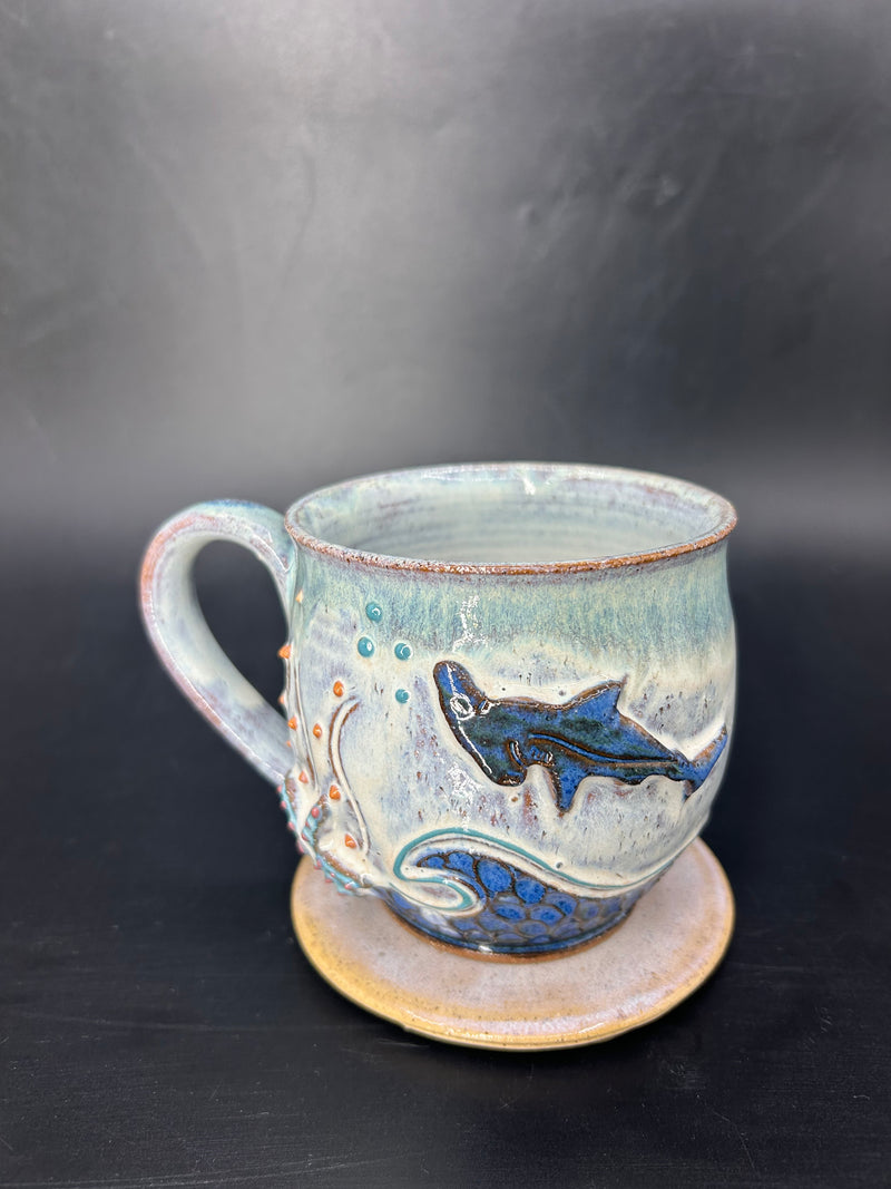 MEDIUM hammerhead shark mug 1